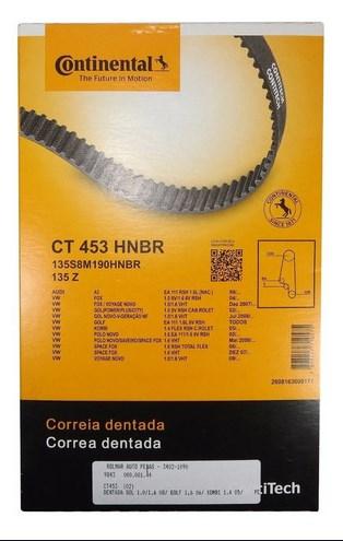 Encontraproduto.com.br - 30150 CORREIA COMANDO / CORREIA COMANDO GOL / (C/HNBR P/50-MIL KM) (135 DENTES) CONTITECH