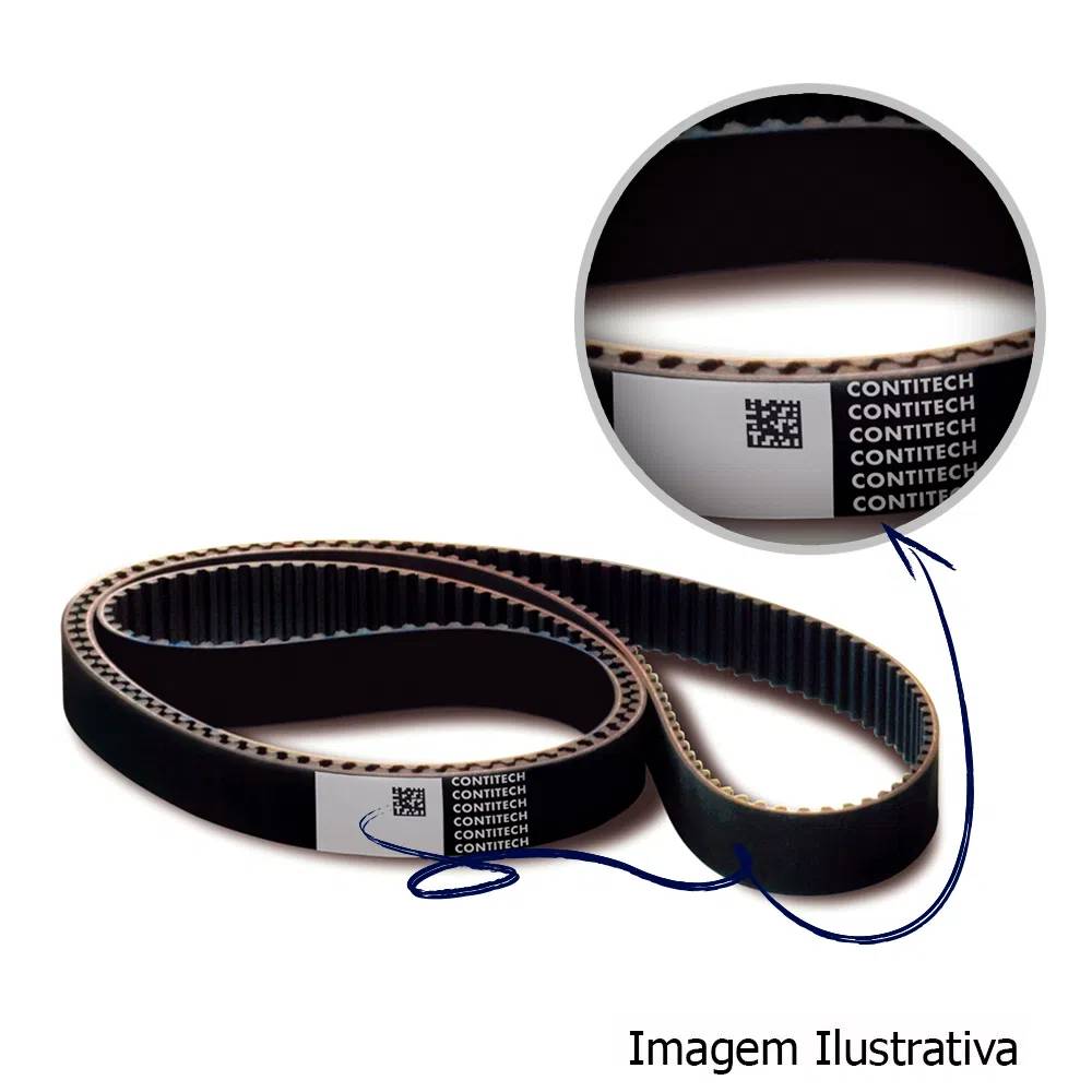 Encontraproduto.com.br - 17654 CORREIA COMANDO / CORREIA COMANDO PALIO / (129 DENTES) CONTITECH