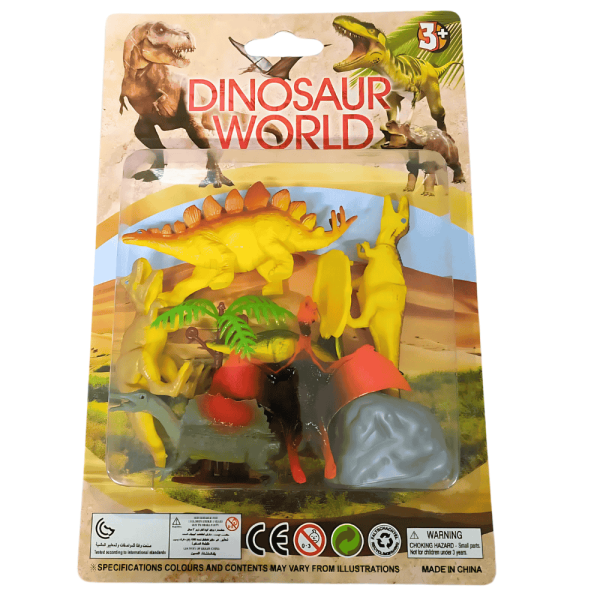 Kit Dinossauros c/ 8 Peças Sortido Bee