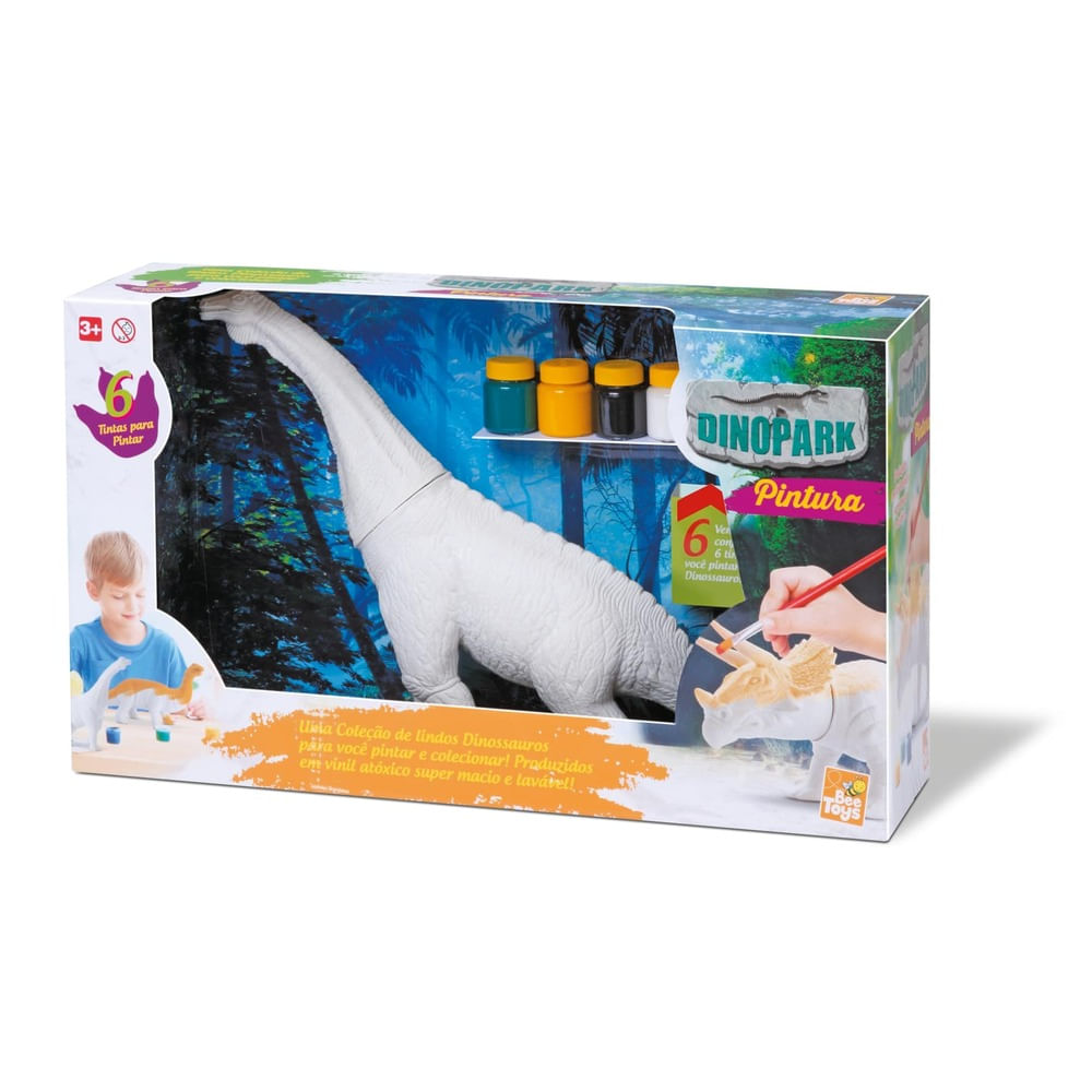 Encontraproduto.com.br - Dinopark Pintura Bee Toys