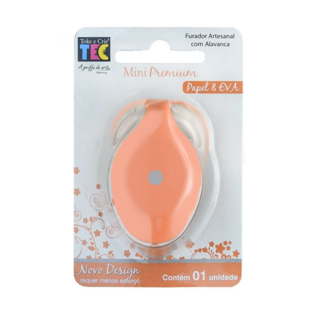 Encontraproduto.com.br - Furador Mini Premium Papel & EVA Toke e Crie Círculo 1/8
