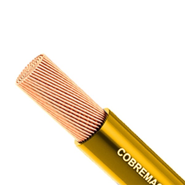 Encontraproduto.com.br - Cabo Flexivel 4.0MM Amarelo 750V 100MTS - COBREMACK