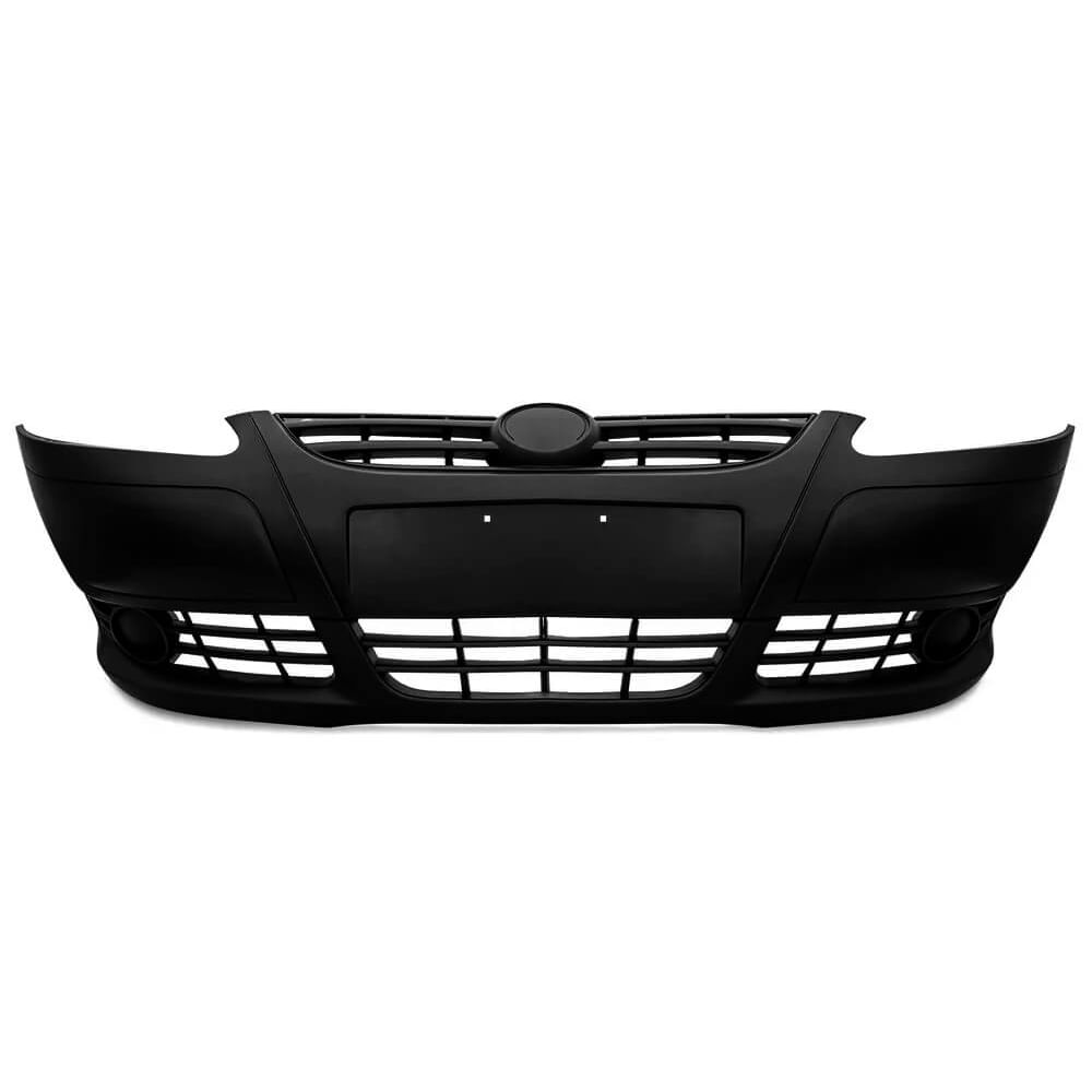 Parachoque Dianteiro Volkswagen Fox 2008 a 2010 Preto Liso 6433 DTS