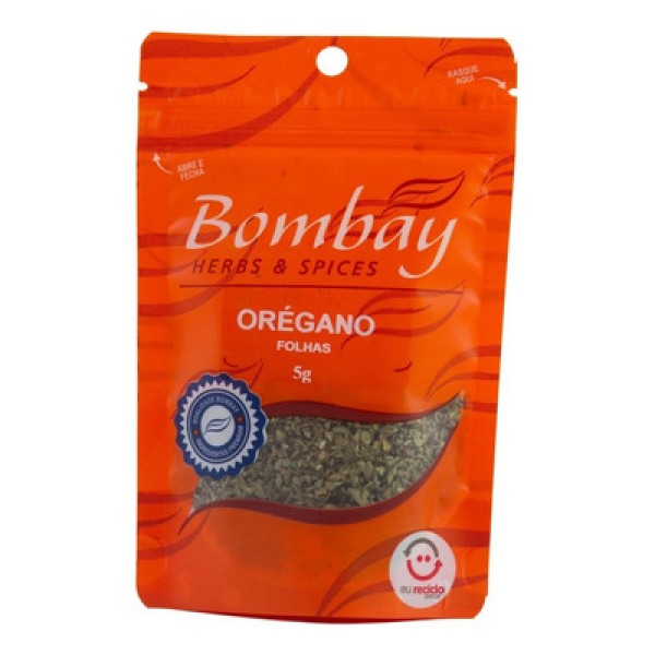 Orégano em Folhas Bombay Sachê 5g
