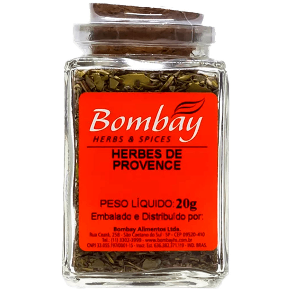 Ervas de Provence Bombay Herbs & Spices Vidro 20g