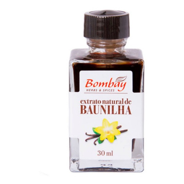 Extrato de Baunilha 30ml Bombay Herbs Spices