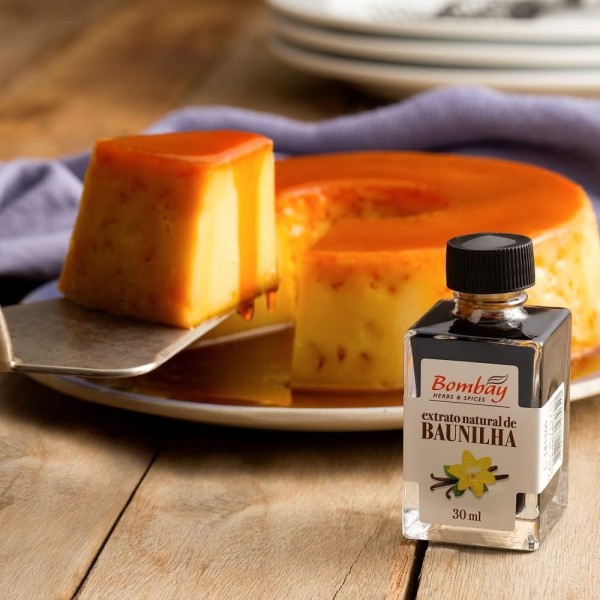 Encontraproduto.com.br - Extrato de Baunilha 30ml Bombay Herbs Spices