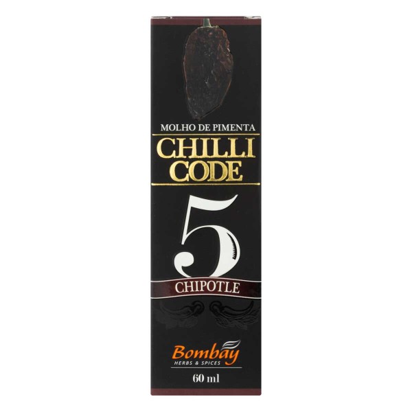 Encontraproduto.com.br - Pimenta Chilli Code 5 Chipotle Bombay Frasco 60ml