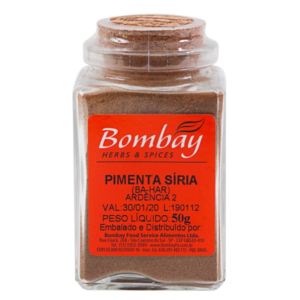 Encontraproduto.com.br - Pimenta Síria  50g - Bombay
