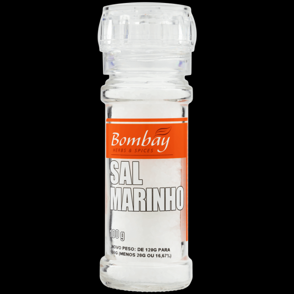Moedor Sal Marinho Bombay 100g