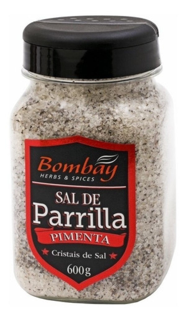 Sal Parrilla Bombay c/ Pimenta 600g
