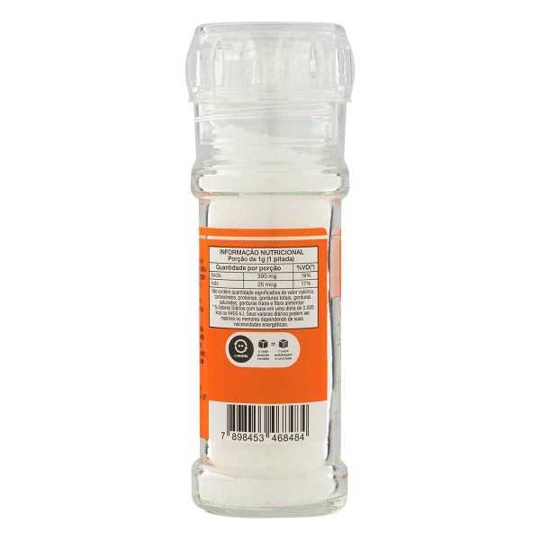 Encontraproduto.com.br - Sal Marinho com Moedor Bombay Herbs & Spices 120g
