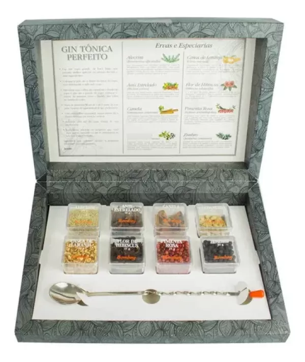 Kit Gin Tônica Perfeito BOMBAY Caixa 1 Unidade