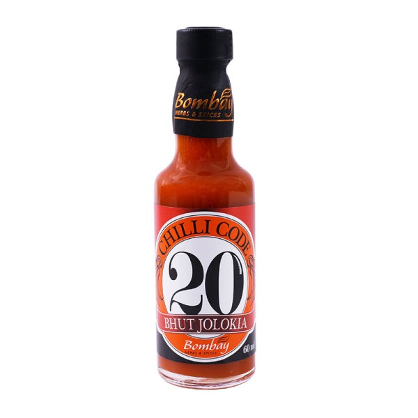 Encontraproduto.com.br - Chilli Code 20 Bhut Jolokia Bombay 60ml