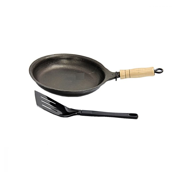 Encontraproduto.com.br - Frigideira Antiaderente Francesa De 22cm Cabo E Espátula