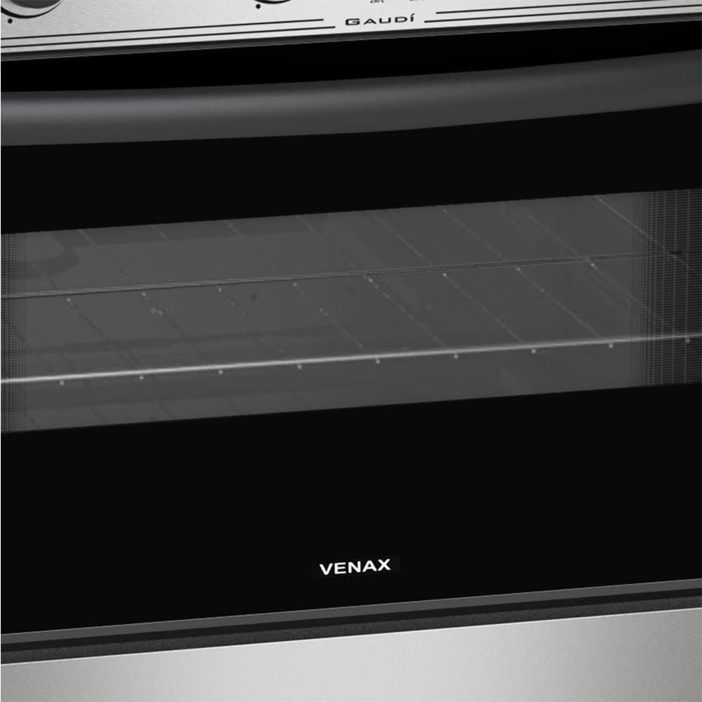 Fogao a Gas 5 Bocas Venax Gaudi GIII Inox
