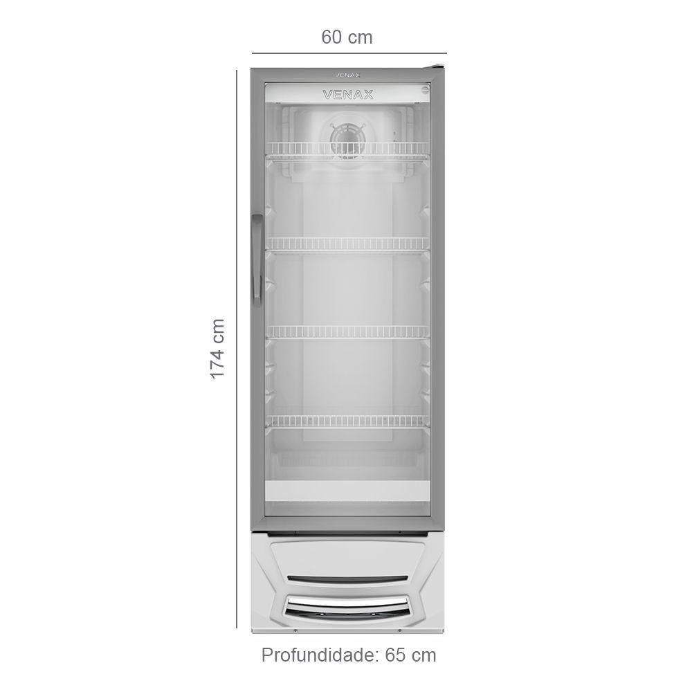 Encontraproduto.com.br - Visa Cooler Expositor De Bebidas 300 Litros Vv 300 Branco 127v - Venax