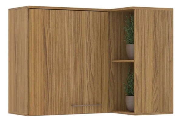Encontraproduto.com.br - Armário Aéreo Para Canto Co7112 Concept Prime Ipe Decibal