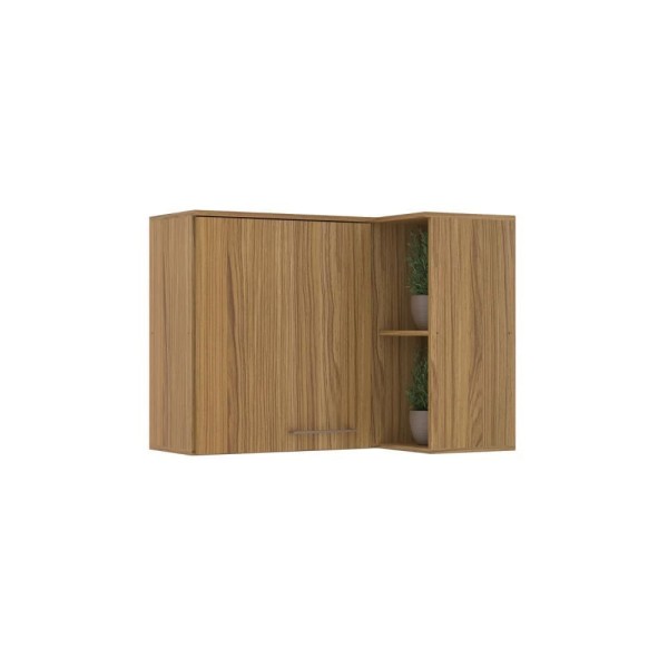 Encontraproduto.com.br - Armário Aéreo Para Canto Co7112 Concept Prime Ipe Decibal