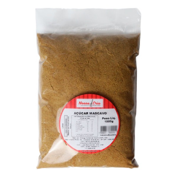 Açúcar Mascavo 1kg NOSSA CRIA