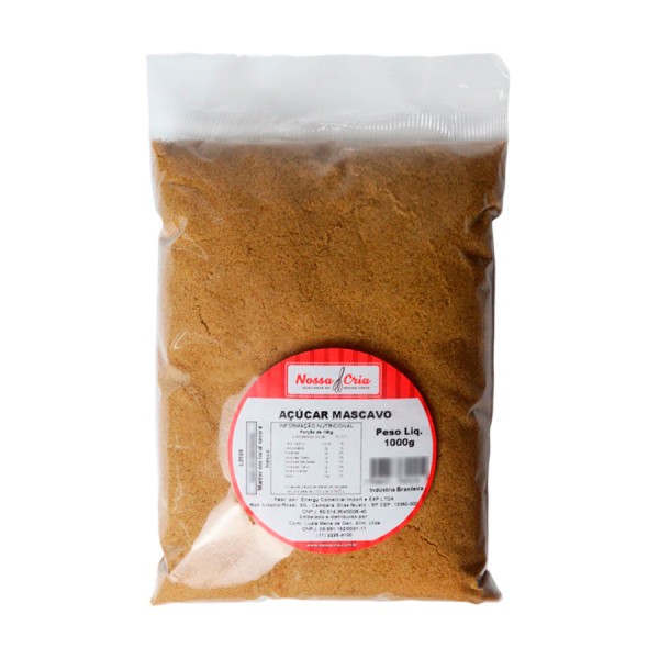 Encontraproduto.com.br - Açúcar Mascavo 1kg NOSSA CRIA