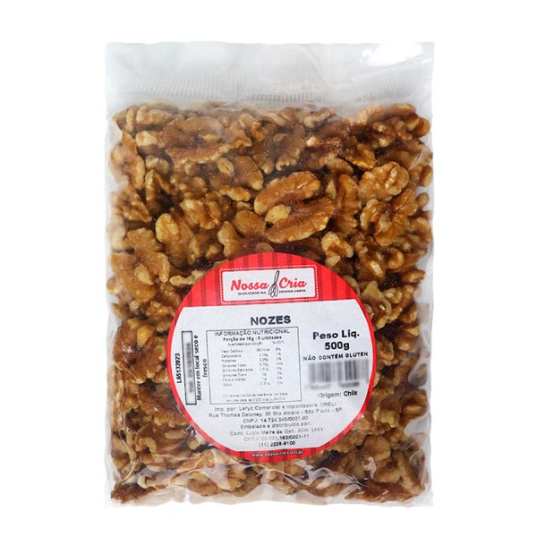 Nozes Inteira 500g NOSSA CRIA