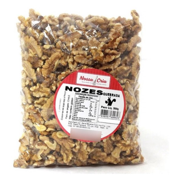 Nozes Quebrada 500g NOSSA CRIA
