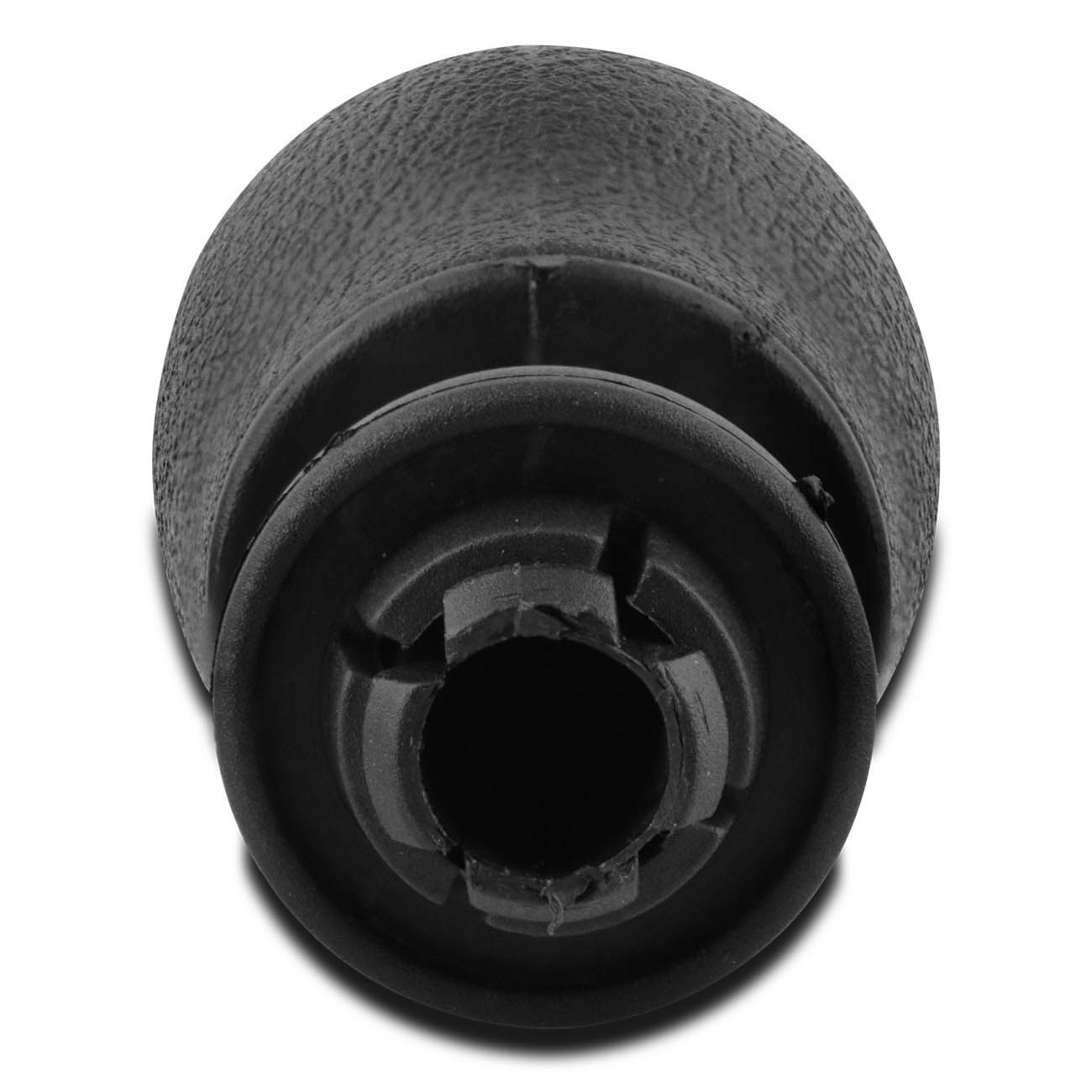 Encontraproduto.com.br - Manopla Bola Câmbio Gol G6 Fox Voyage 5 Marchas Preto Com Aro Prata Ré Para Frente