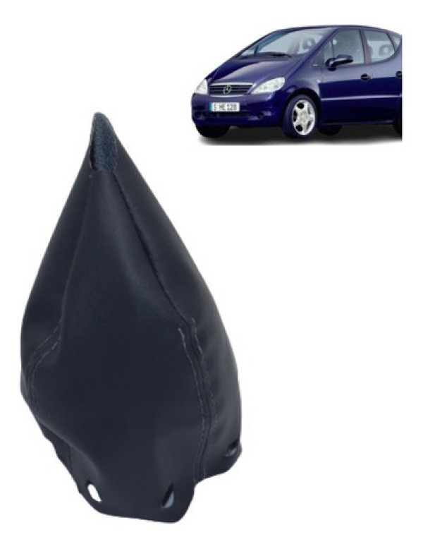 Encontraproduto.com.br - Coifa Guarda Pó Mercedes Classe A 1999 A 2005 Cinza C/base