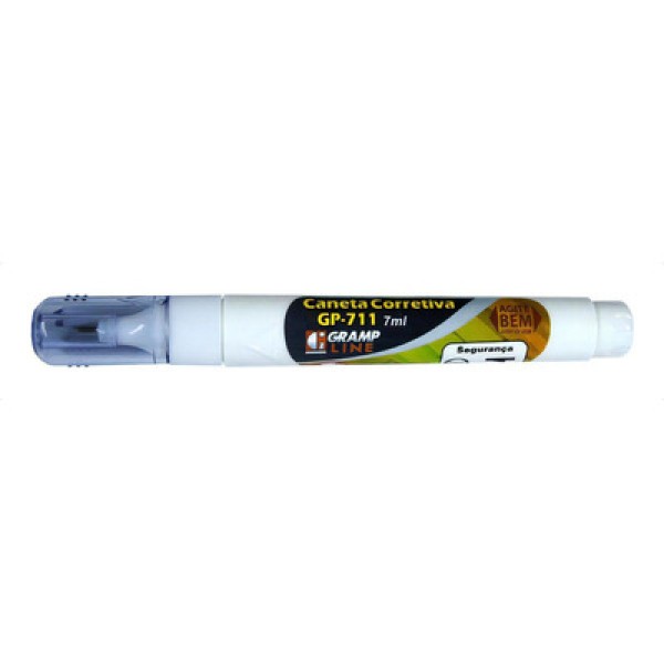 CANETA CORRETIVA GP-711 COM 7ML - 12 UNIDADES
