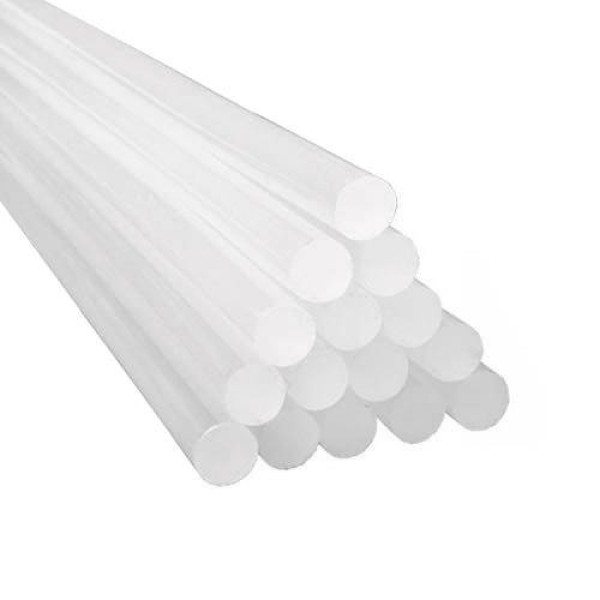 COLA QUENTE SILICONE EM BASTÃO GROSSA TRANSPARENTE - 1KG