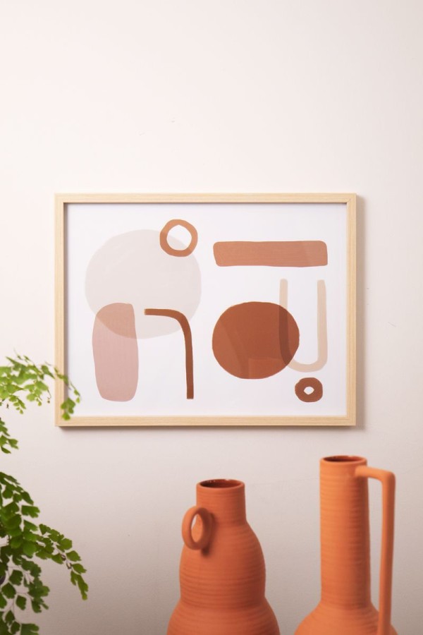 Encontraproduto.com.br - Quadro formas abstratas