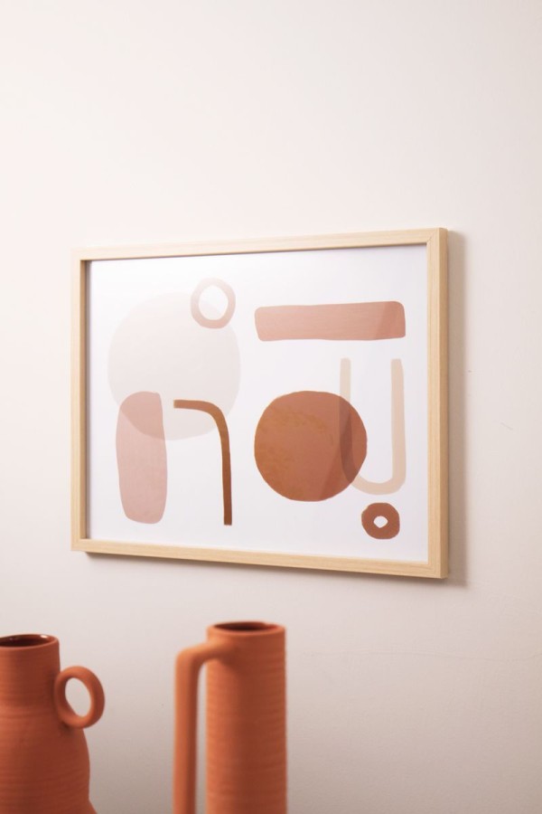 Encontraproduto.com.br - Quadro formas abstratas