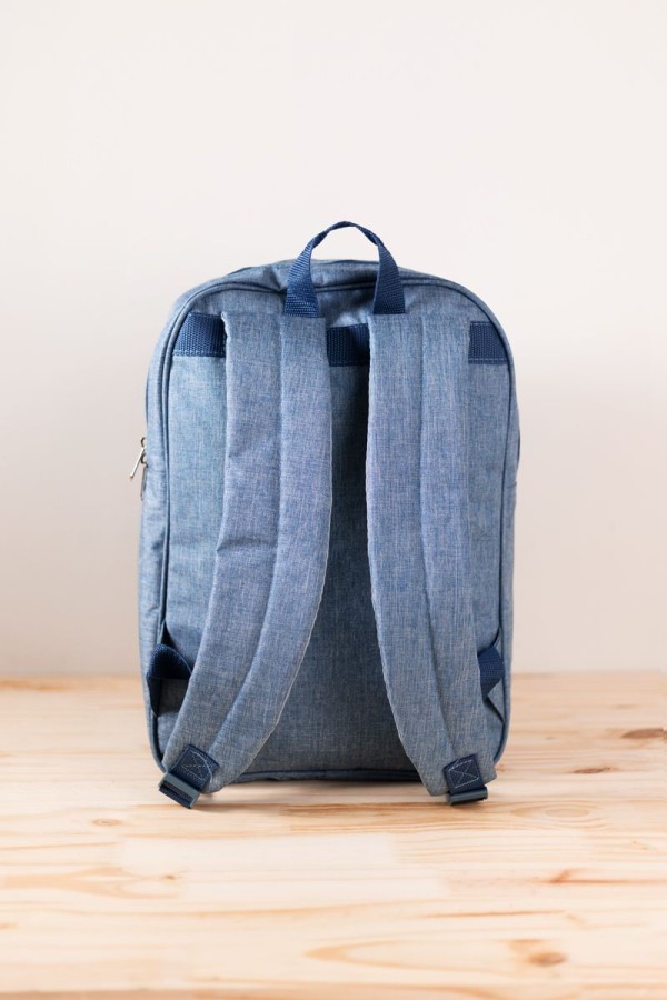Encontraproduto.com.br - Mochila Piquenique 4 Pessoas Azul