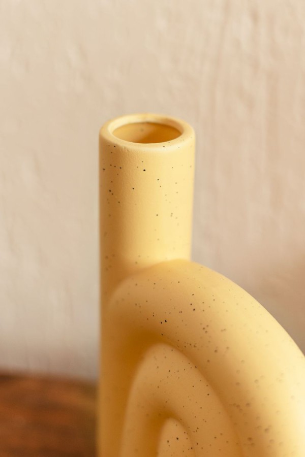 Encontraproduto.com.br - Vaso arcos amarelo