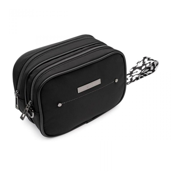 Encontraproduto.com.br - Bolsa Midi Transversal Preta