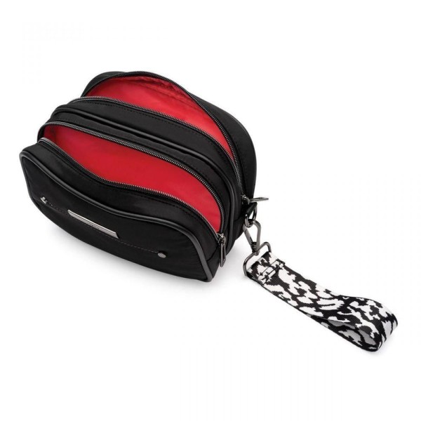 Encontraproduto.com.br - Bolsa Midi Transversal Preta