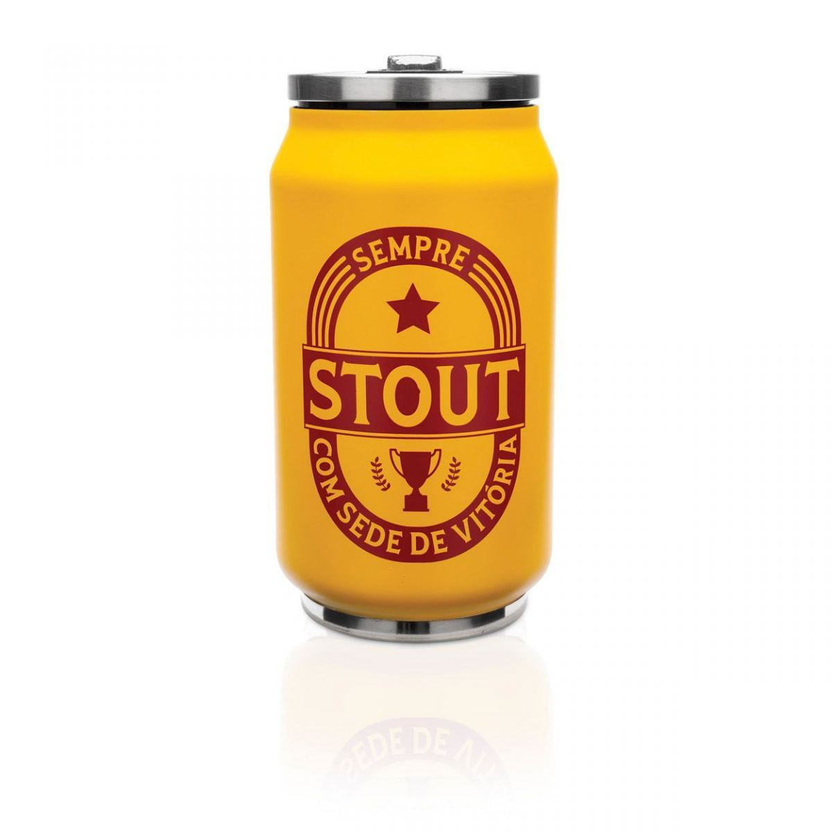 Encontraproduto.com.br - Copo Termico Latinha Stout Com Sede