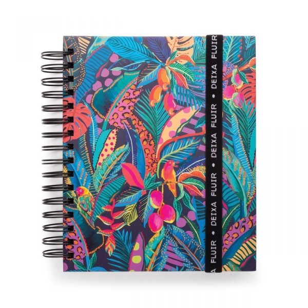 Encontraproduto.com.br - Planner Estampa Deixa Fluir