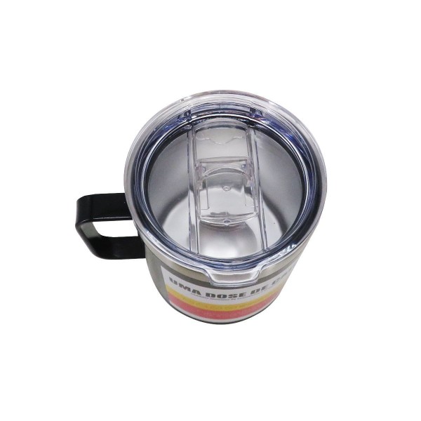 Encontraproduto.com.br - Caneca Térmica Com Tampa Uma Dose de Café