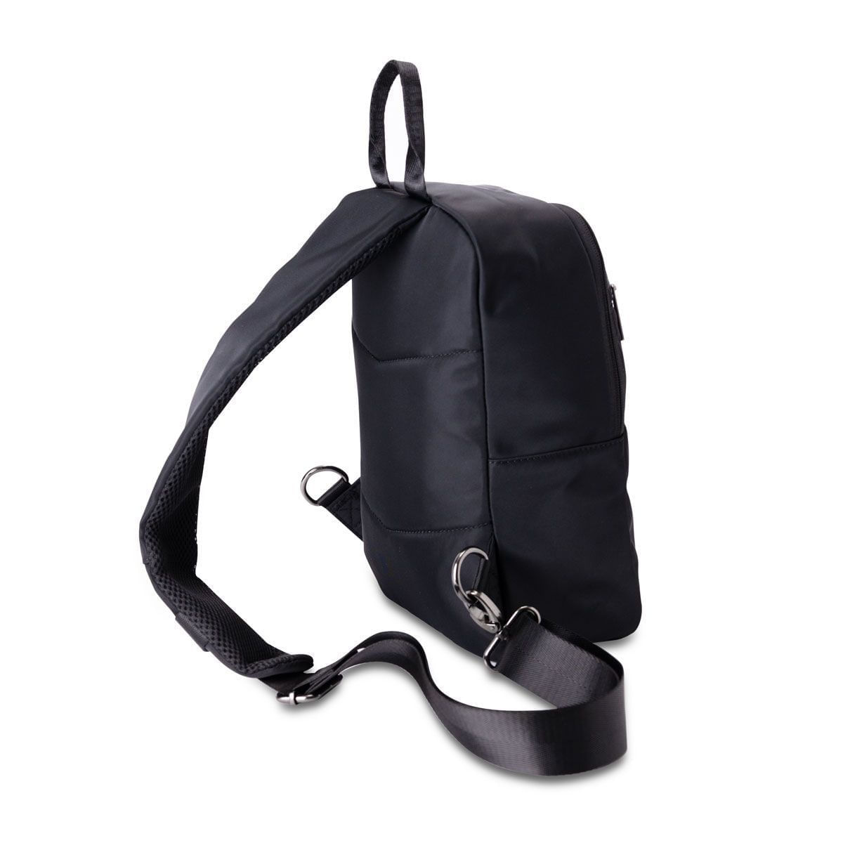 Encontraproduto.com.br - Mochila Crossbody Preta
