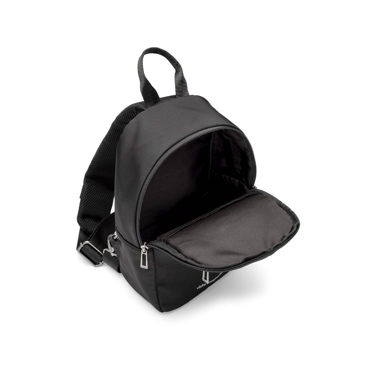Encontraproduto.com.br - Mochila Crossbody Preta