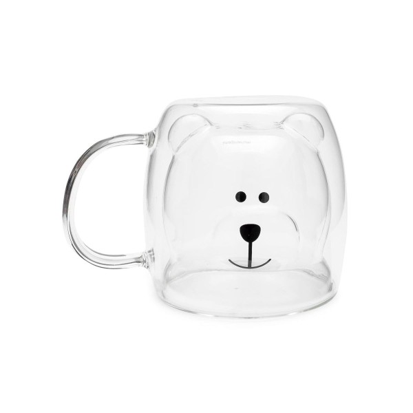 Encontraproduto.com.br - Caneca de Vidro Urso
