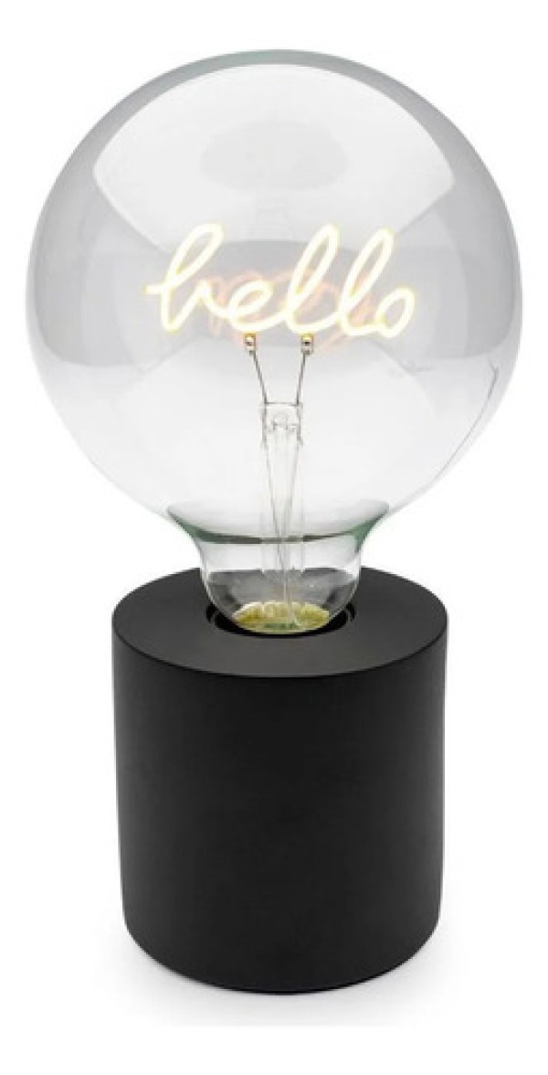 Encontraproduto.com.br - Luminaria Lampada de Filamento Hello