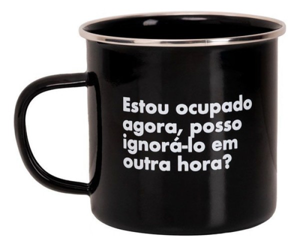 Caneca Amarguinhos Estou Ocupado Agora