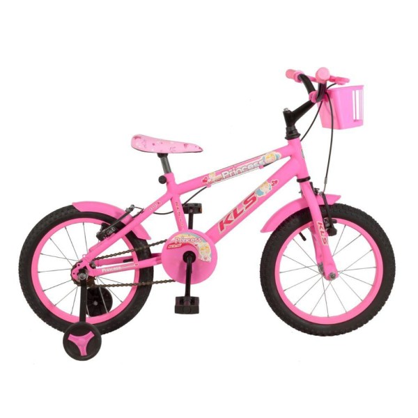 Bicicleta Infantil Aro 16 Kls Princess Roda Alumínio