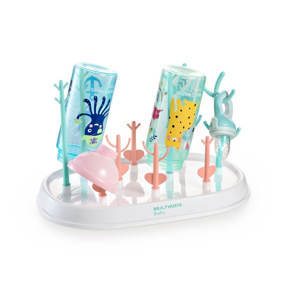 Encontraproduto.com.br - Escorredor de Mamadeiras e Acessorios Little Garden - BB1134