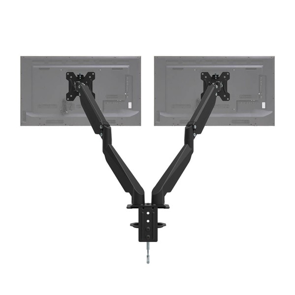 Encontraproduto.com.br - Suporte de Mesa Articulado Duplo para Monitor 17