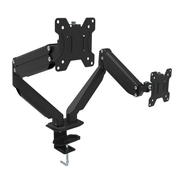 Encontraproduto.com.br - Suporte de Mesa Articulado Duplo para Monitor 17