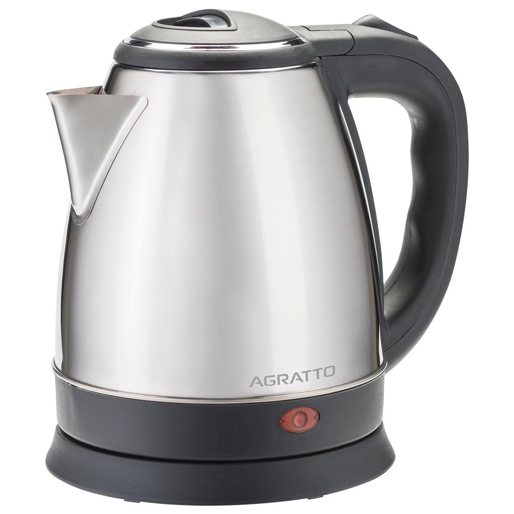 Encontraproduto.com.br - Chaleira Elétrica Agratto Inox 1,8 Litros 1000W 127V CE-01